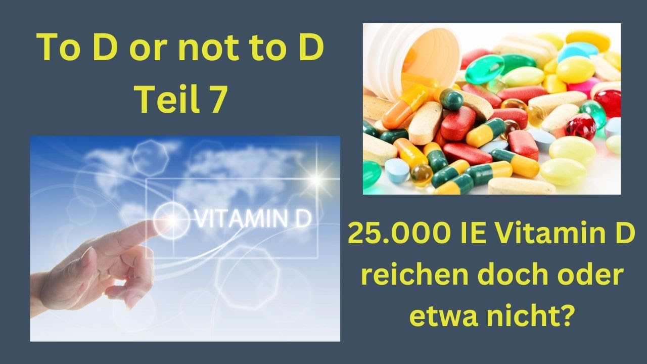 Vitamin D Steigt Nicht Trotz Tabletten www.youtube.com