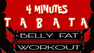 BELLY FAT WORKOUT | TABATA WORKOUT