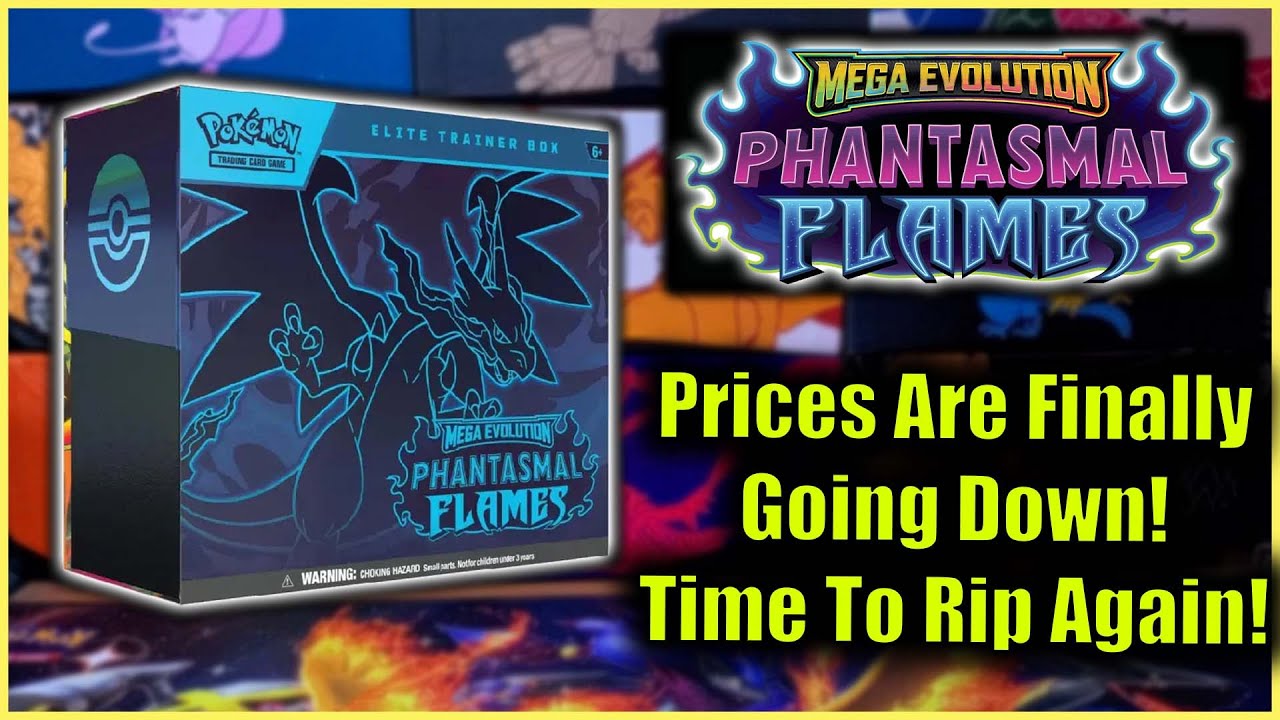 pokemon trading card game phantasmal flames elite trainer box msrp Pokemon TCG: Phantasmal Flames Unsealed Bundle MSRP