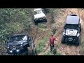 Modified Nissan Patrol, Jeep Wrangler and Land Rover defender offroading 4x4 Part 1