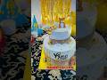 1st   birthday for baby 🎉 🎁 cake #shorts #birthday #viral #youtube