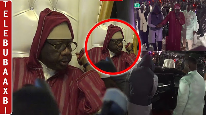 L'arrivée très mouvementée de Serigne Moustapha Sy Al Makhtoum au Champ de Course