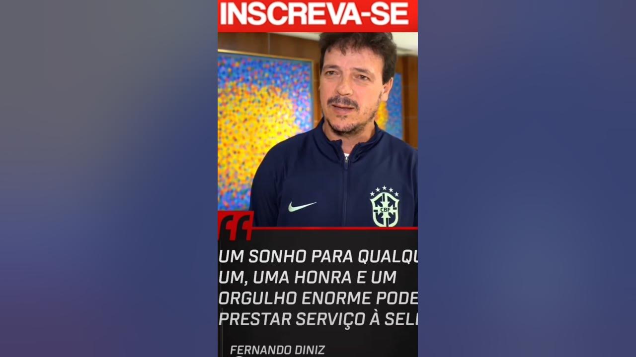 Diniz: novo técnico do Brasil tem 'aval' de Neymar e já foi elogiado