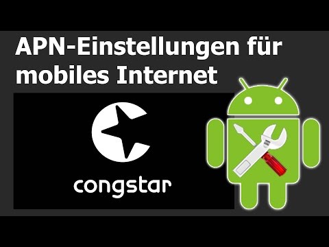 Congstar: APN-Einstellungen für mobiles Internet