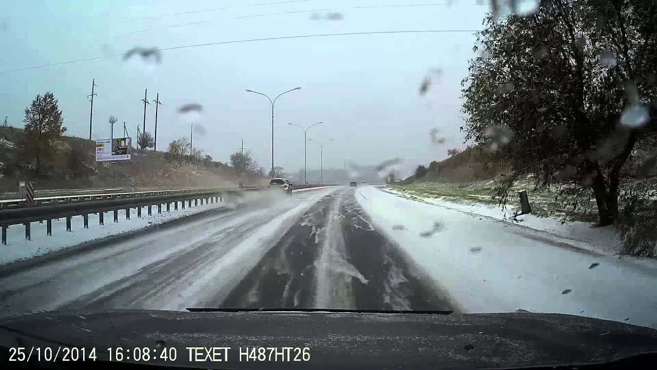 Авария на калине