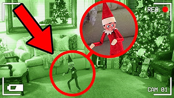 100 Times Elf on the shelf caught moving on camera IN REAL LIFE