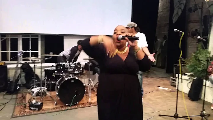 Tonya Boyd-Cannon performing Happy @ Lyrics, Beats...
