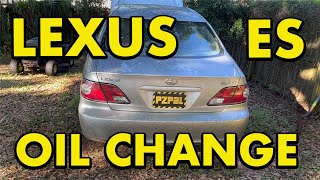 Lexus ES300 Oil Change
