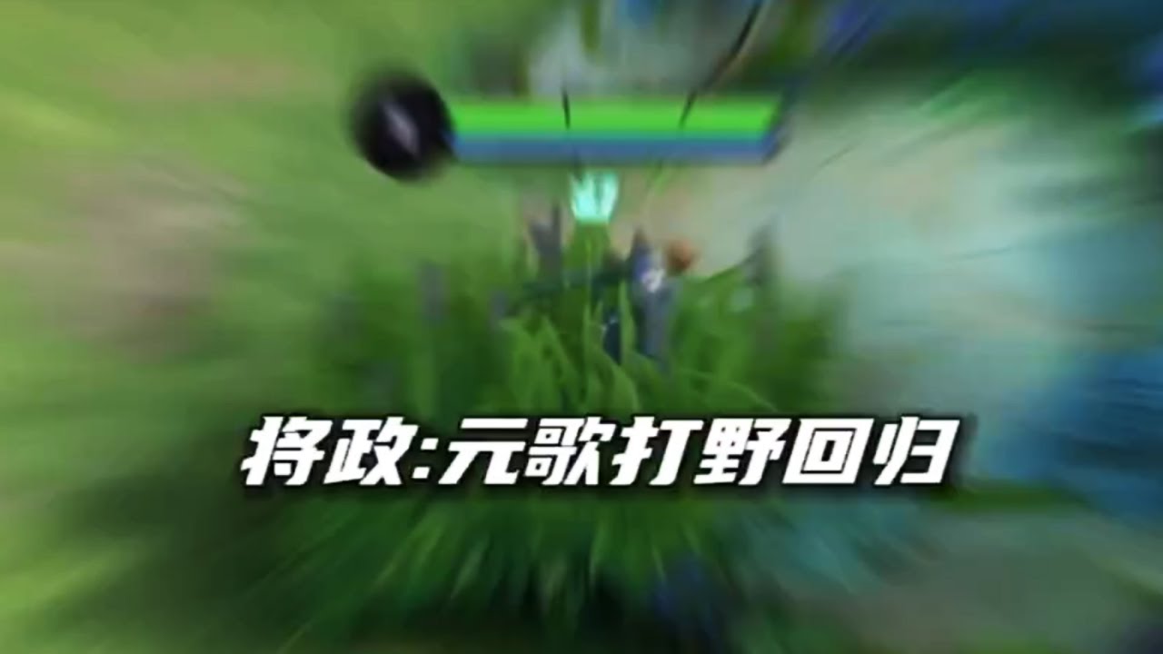 【将政】元歌打野强势回归，兄弟们我打字员将政回来啦