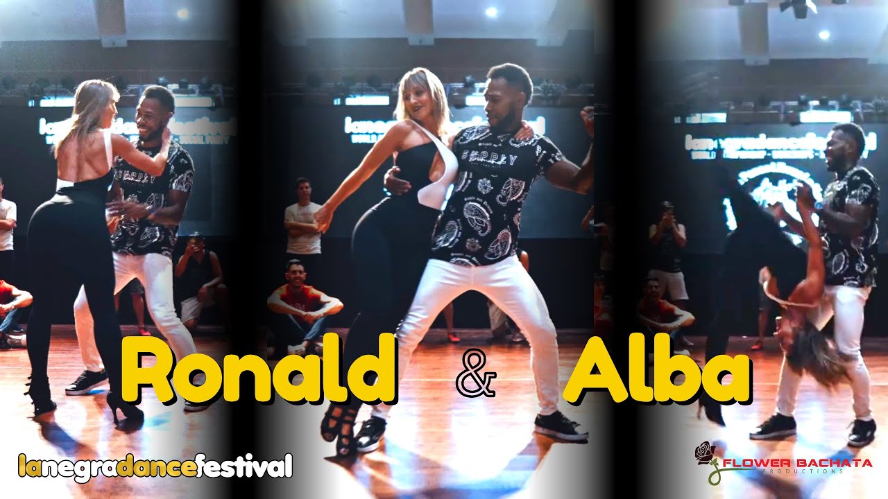 Ronald y Alba-La monotonía-Shakira y Ozuna-bachata demo-La negra dance festival 2022