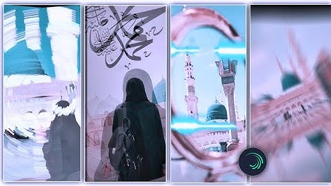 😘 New Naat Status Trending Alight Motion video editing XML islamic status videio editing Xml file