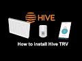 How to install Hive TRV Valve