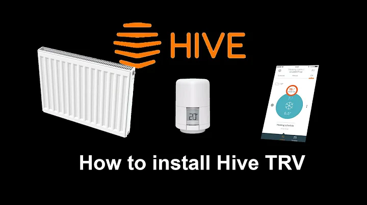How to install Hive TRV Valve
