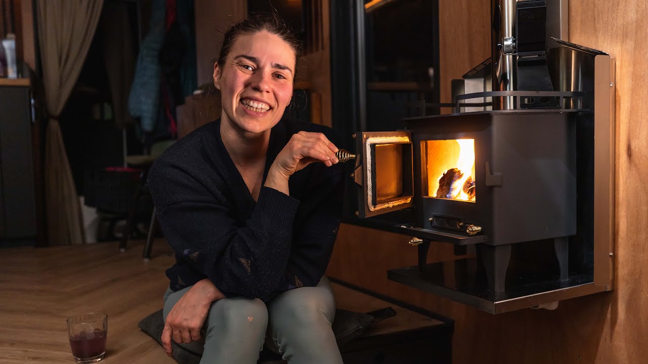 Why you (don't) want a Wood Stove in your van - YouTube