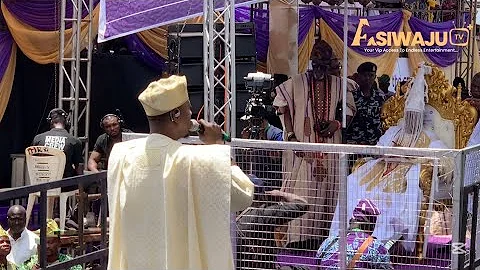 TAYE CURRENCY PERFORMANCE AT OLUBADAN CORONATION THAT EVERYONE IS TALKING ABOUT 