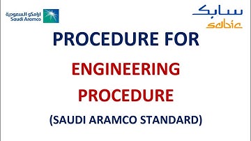 Engineering Procedure (Saudi Aramco Standard)