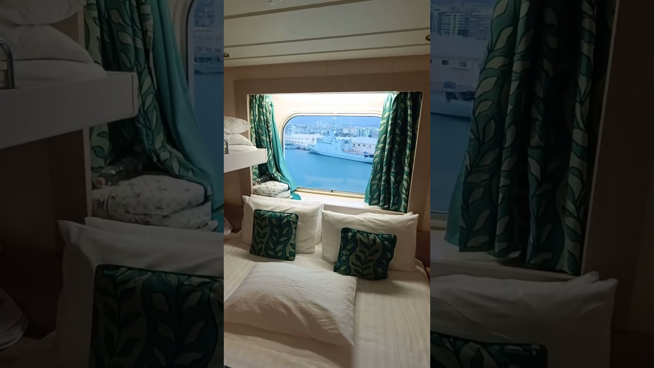 MSC Opera. Outside with bunkbed