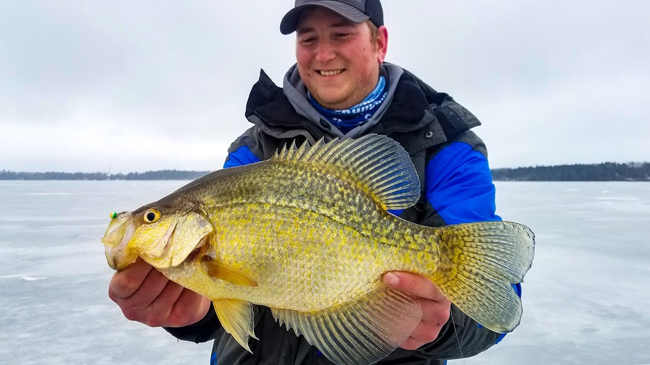 Ice Fishing Giant Crappies in Wisconsin - In-Depth Outdoors TV