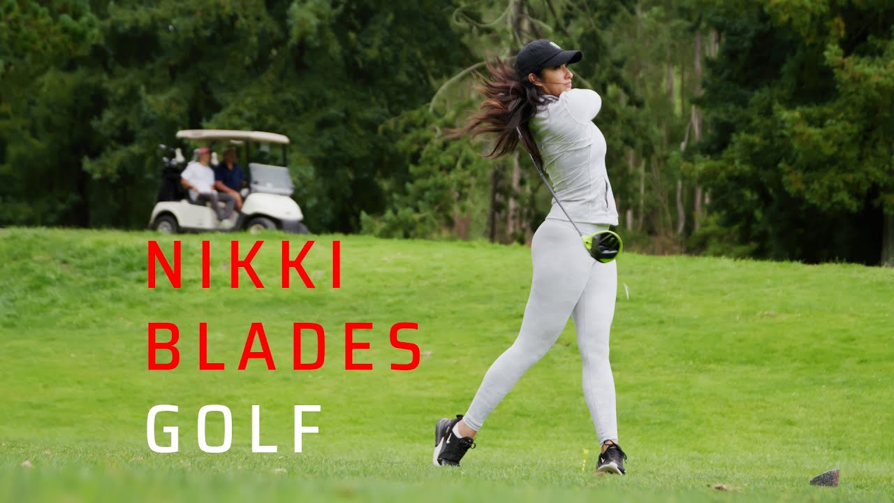 Nikki Blades Golf Highlight Reel YouTube