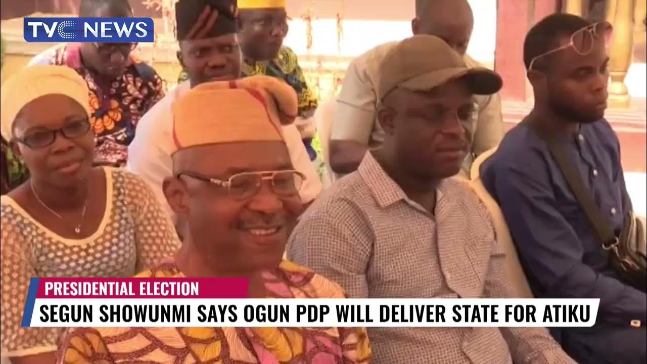 Segun Showunmi Says Ogun PDP Will Deliver State For Atiku