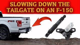 Ford F150 Tailgate Drop Assist Install and Review  OEM Tailgate Dampener