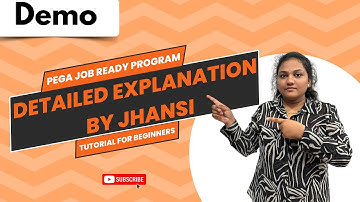 Pega Post Training Demo | PEGA JOB READY PROGRAM DETAILED EXPLANATION BY JHANSI