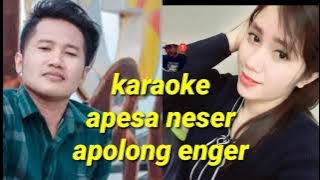 KARAOKE (.etinah neser apolong enger.) terbaru akan segera tayang  Malvin ramanda