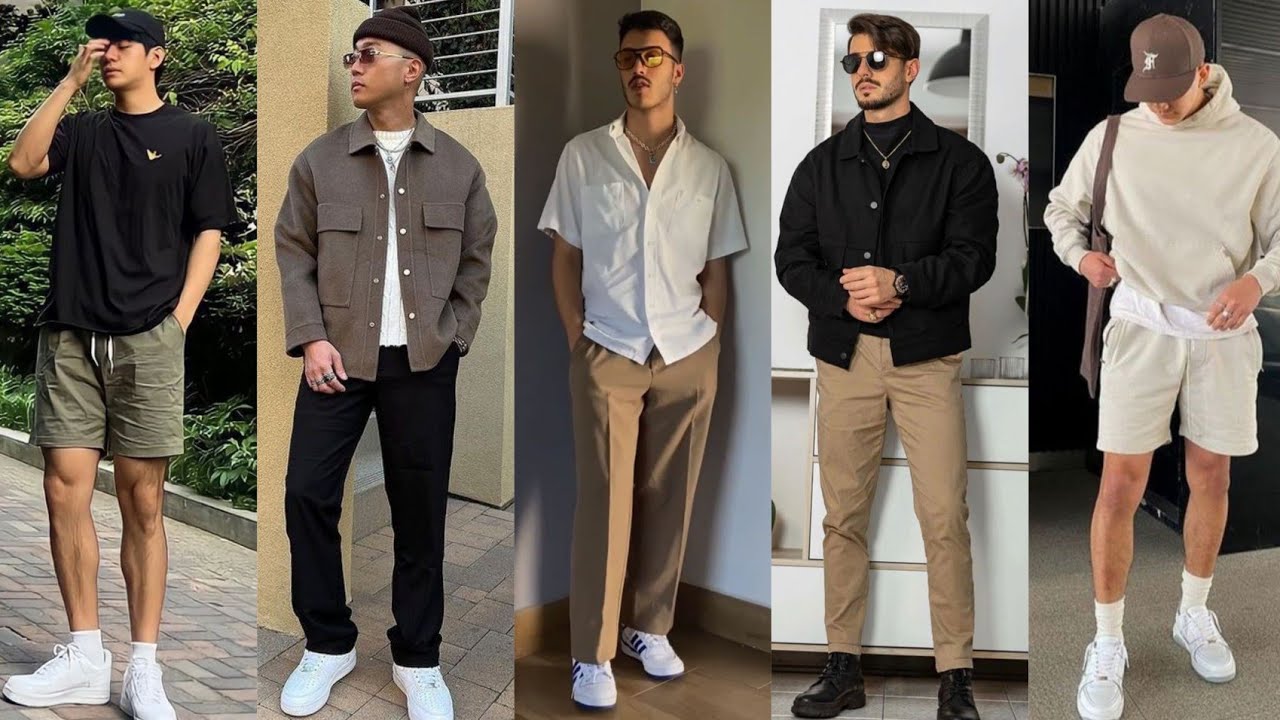 Outfits para hombres (Deportivo, Casual y Formal) con estilo ¡Moda y  tendencia masculina!