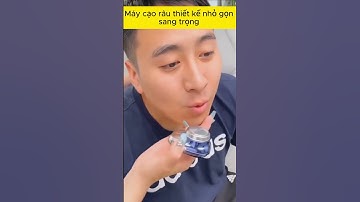 Máy cạo râu thiết kế nhỏ gọn thông minh dễ dàng sử dụng và mang theo bên người #lamdep #review