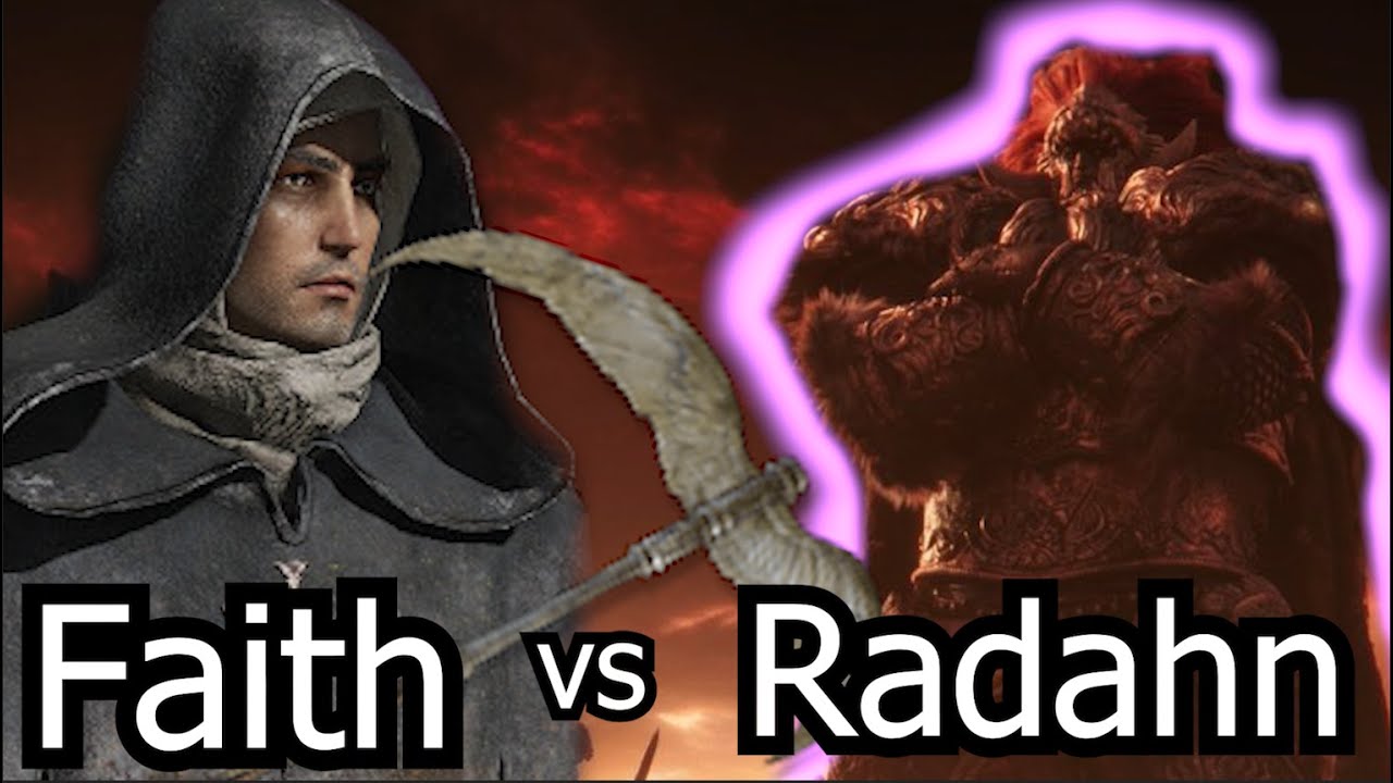 Elden Ring, Faith vs Radahn Faith Build 10 YouTube