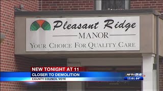 Demolition plans for former Pleasant Ridge Manor East discussed by Erie County Council