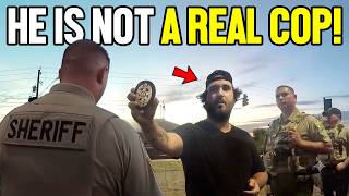 Fake "Officer" Tries to Arrest a Citizen and Gets SUED