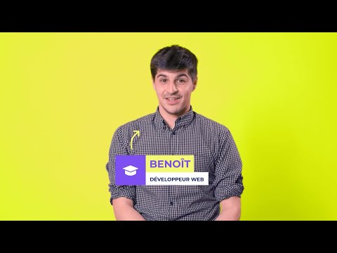 Benoît, diplômé en marketing