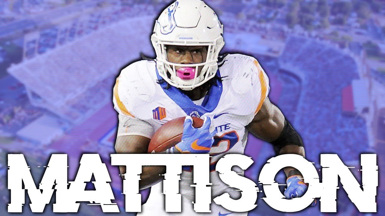"Best RB in the MWC" | Alexander Mattison Boise State Highlights (2017) | HD