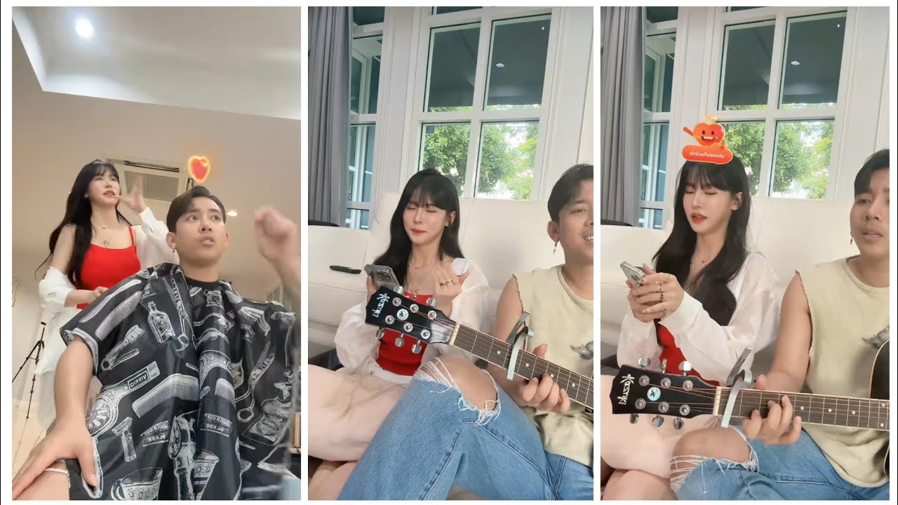 อินฮวามาตัดผมให้พี่เบิ้ลปทุมราชและก็ร้องเพลงสนุกๆ #อินฮวา #เบิ้ลปทุมราช