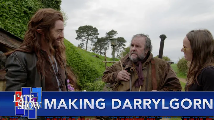 Stephen Colbert Wielded Gandalf's Sword In The Fil...