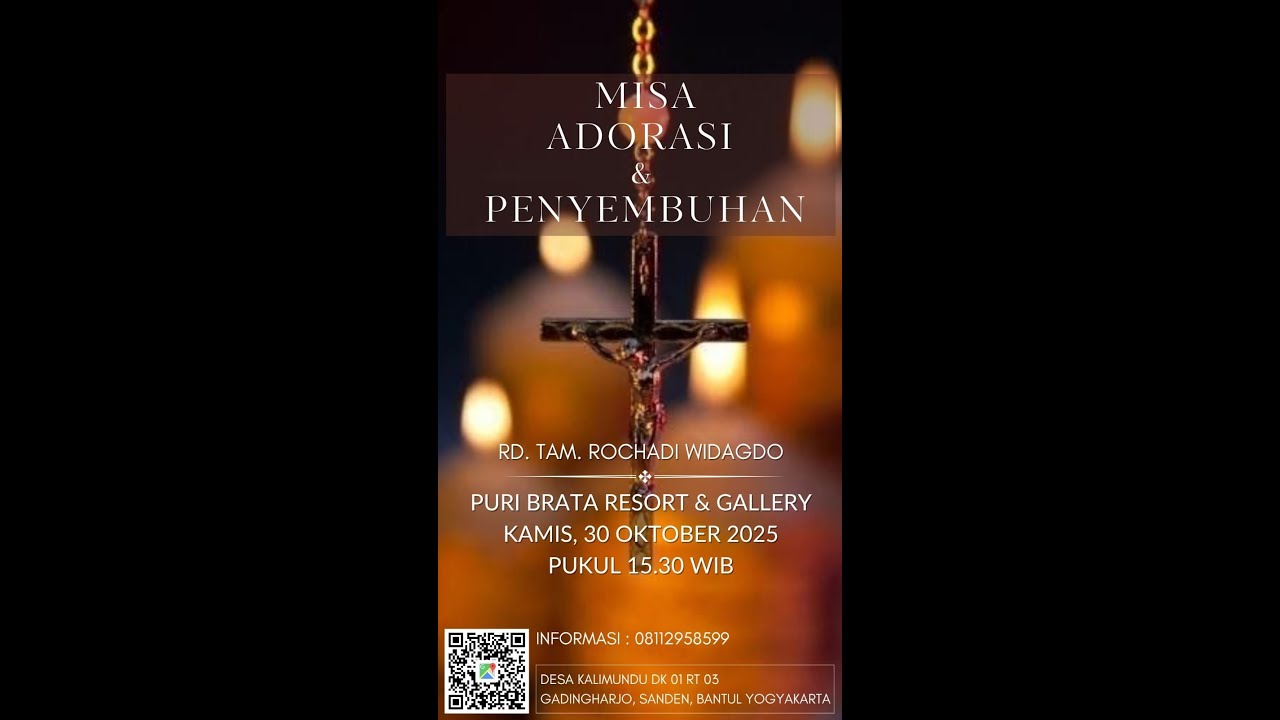 Misa Kamis Kliwon 30 Oktober 2025 - Tetesing Ati Romo Rochadi