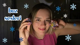 Asmr Buz Sesleri - Evet Buz Yedim Hayatı Sorguladığım Video - Lütfen Uykunuz Gelsin...