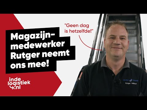 Magazijnmedewerker Rutger neemt ons mee!