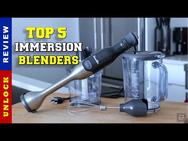 5 Best Immersion and Hand Blenders 2023 Reviewed, Shopping : Food Network