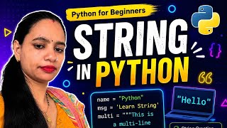 String in Python | Complete Explanation with Examples