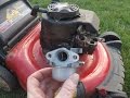 Troy Bilt 21" 675 Series Briggs & Stratton Carburetor Cleaning & Start Free Lawn Mower! -Mar. 2,2017