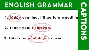 8 Common English Grammar Mistakes and how to fix them !
