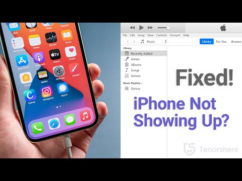 iPhone Not Showing Up in iTunes? Here is the Fix (6 Ways)