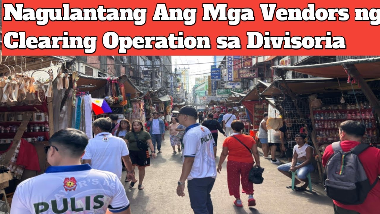 Mga Pasaway na Vendors nagulantang sa Clearing Operation sa Divisoria 