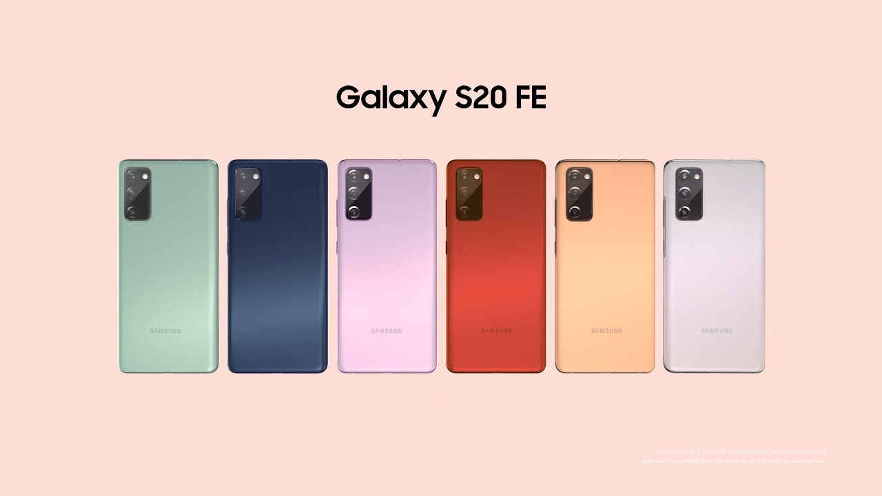 video Samsung Galaxy S20 FE 4G 2020