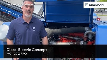 MOBICAT MC 120 Z PRO diesel-electric drive concept - Technology engineered for you