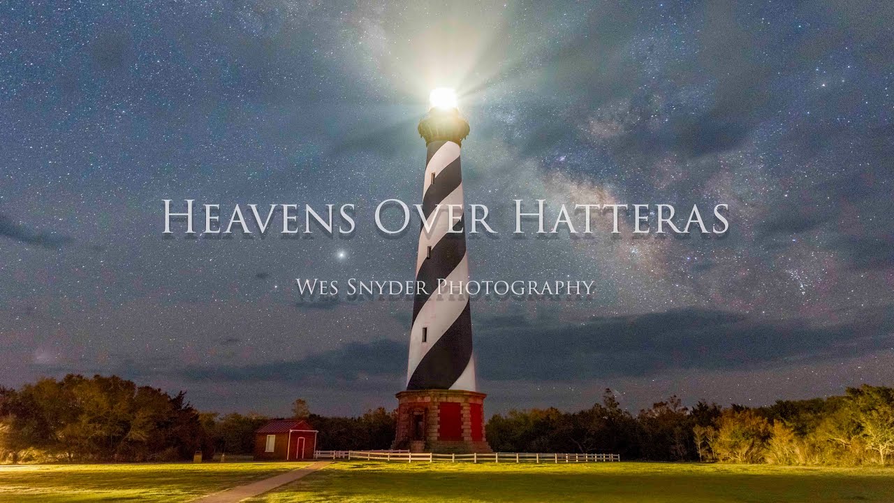 Cape Hatteras Lighthouse At Night 
