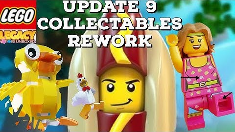 Lego Legacy Heroes Unboxed - Update 9 Collectables Rework