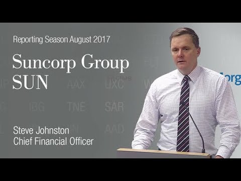 Suncorp Group (ASX:SUN):  Steve Johnston, Chief Financial Officer